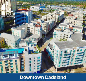 Downtown Dadeland hurricane windows hurricane sliding glass doors miami florida