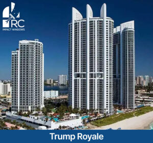 Trump Royale Impact Windows Sliding Glass doors Sunny Isles Florida