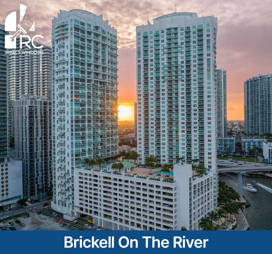 Brickell On The River Impact Windows High-rise Buildings Miami Florida